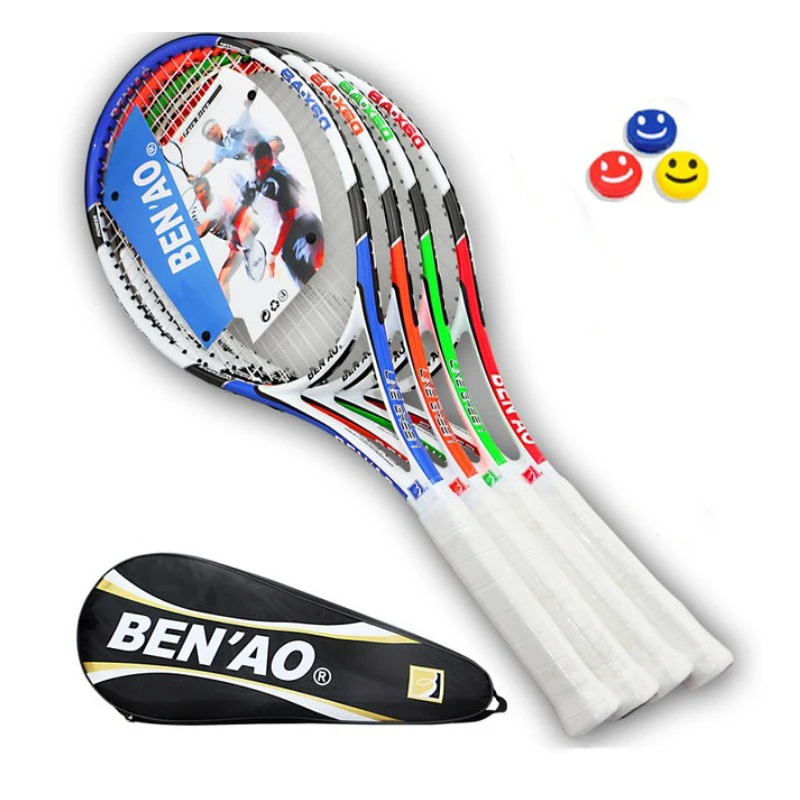 Carbon Fiber Tennis Racket Shock Absorber Handle Adult Professional Training Racket Bag Men Women Beach Ultra Light Racket -40
Carbon Fiber Tennis Racket Shock Absorber Handle Adult Professional Training Racket Bag Men Women Beach Ultra Light Racket -40