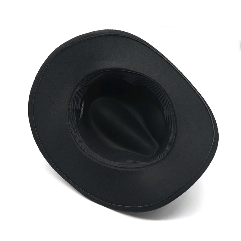 Winter Autumn 2020 Imitation Woolen Women Men Ladies Big side Fedoras Top Hat Jazz Caps European American Round Caps Bowler Hats
Winter Autumn 2020 Imitation Woolen Women Men Ladies Big side Fedoras Top Hat Jazz Caps European American Round Caps Bowler Hats
