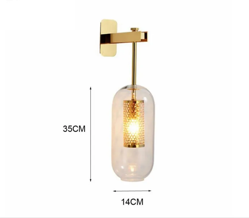 Post-modern Glass Wall Lights Lamp Nordic Led Wall Sconce Wall Lamp for Bedroom Living Room Bathroom Home Lighting Fixtures
Post-modern Glass Wall Lights Lamp Nordic Led Wall Sconce Wall Lamp for Bedroom Living Room Bathroom Home Lighting Fixtures