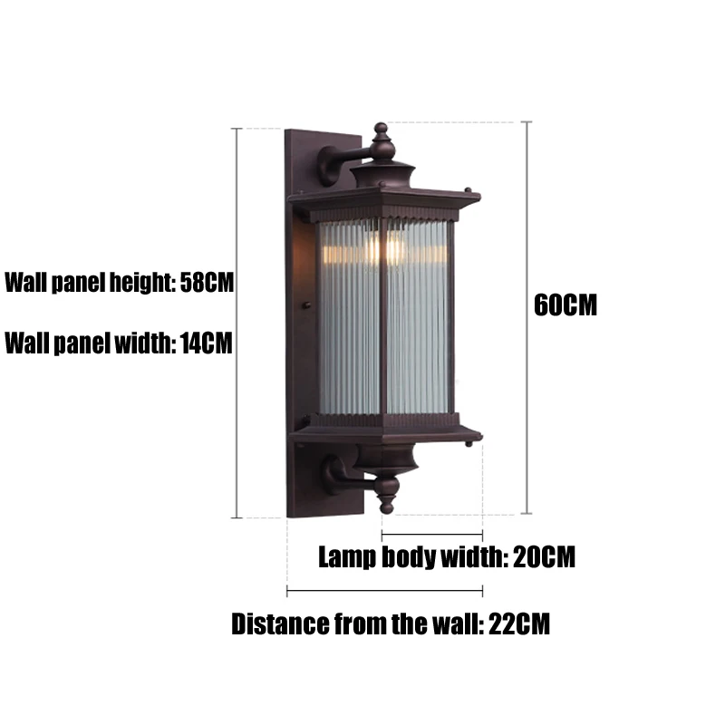 Outdoor wall lamp waterproof European style outdoor balcony villa wall lamp garden courtyard lamp corridor aisle lamp
Outdoor wall lamp waterproof European style outdoor balcony villa wall lamp garden courtyard lamp corridor aisle lamp