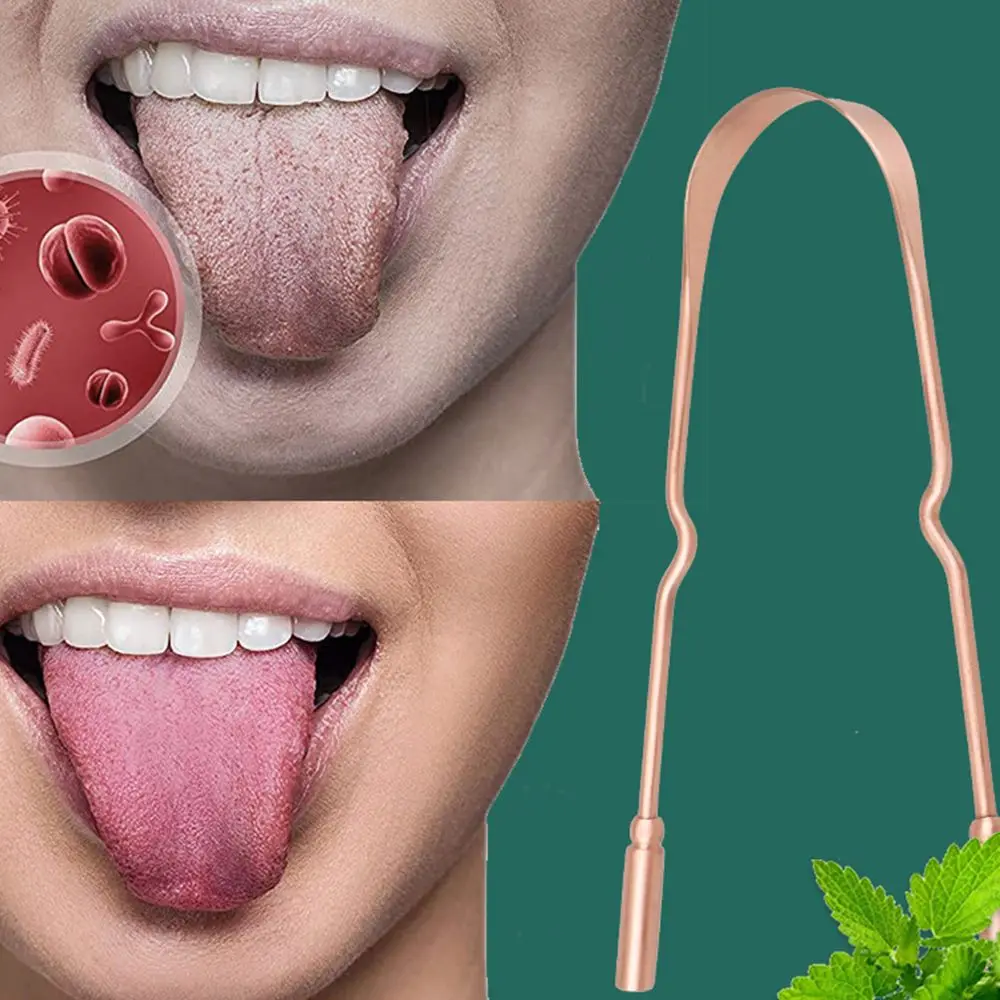 Reusable Durable Hygiene Health Professional Pure Copper Oral Cleaner Tongue Brush Oral Care Tools Tongue Scraper
Reusable Durable Hygiene Health Professional Pure Copper Oral Cleaner Tongue Brush Oral Care Tools Tongue Scraper