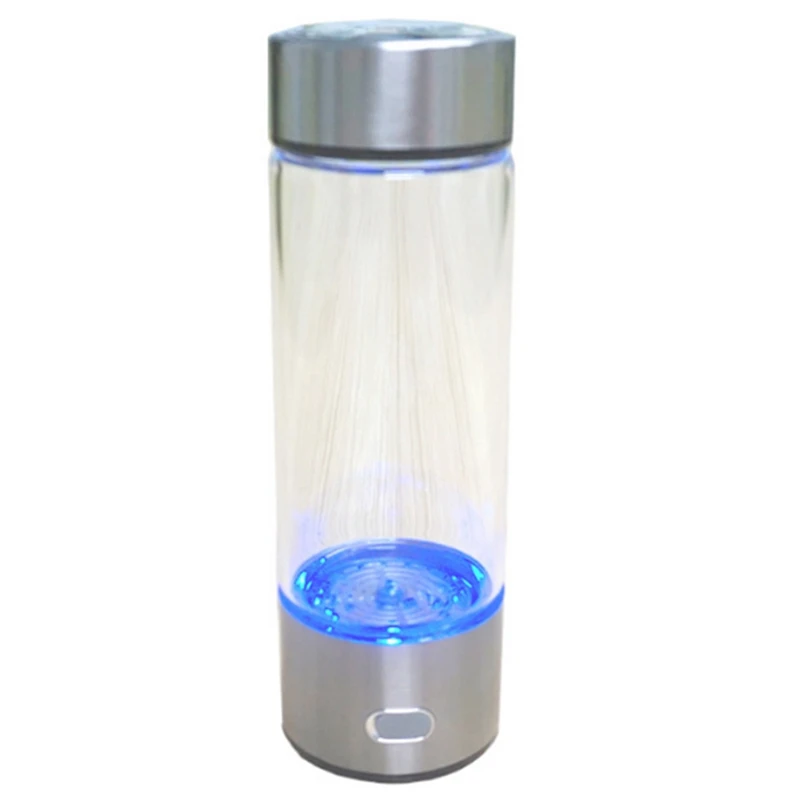 600Ml Portable Hydrogen Generator Water Filter Ionizer Pure H2 Pem Rich Hydrogen Alkaline Bottle Electrolysis Drink Hydrogen 
600Ml Portable Hydrogen Generator Water Filter Ionizer Pure H2 Pem Rich Hydrogen Alkaline Bottle Electrolysis Drink Hydrogen