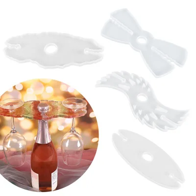 1PC Wine Rack Silicone Mold DIY Cute Wine Shelf Cup Pad Molds For Resin Home Decoratin Art Resin Wine DIY Tray Silicone Mould
1PC Wine Rack Silicone Mold DIY Cute Wine Shelf Cup Pad Molds For Resin Home Decoratin Art Resin Wine DIY Tray Silicone Mould