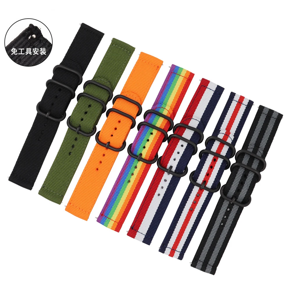 Нейлоновый холщовый ремешок для Xiaomi Huami Amazfit Bip Stratos 3 2/2S темп GTR 42/47 мм, ремешок для наручных часов Samsung Gear S3 S2 браслет
Нейлоновый холщовый ремешок для Xiaomi Huami Amazfit Bip Stratos 3 2/2S темп GTR 42/47 мм, ремешок для наручных часов Samsung Gear S3 S2 браслет