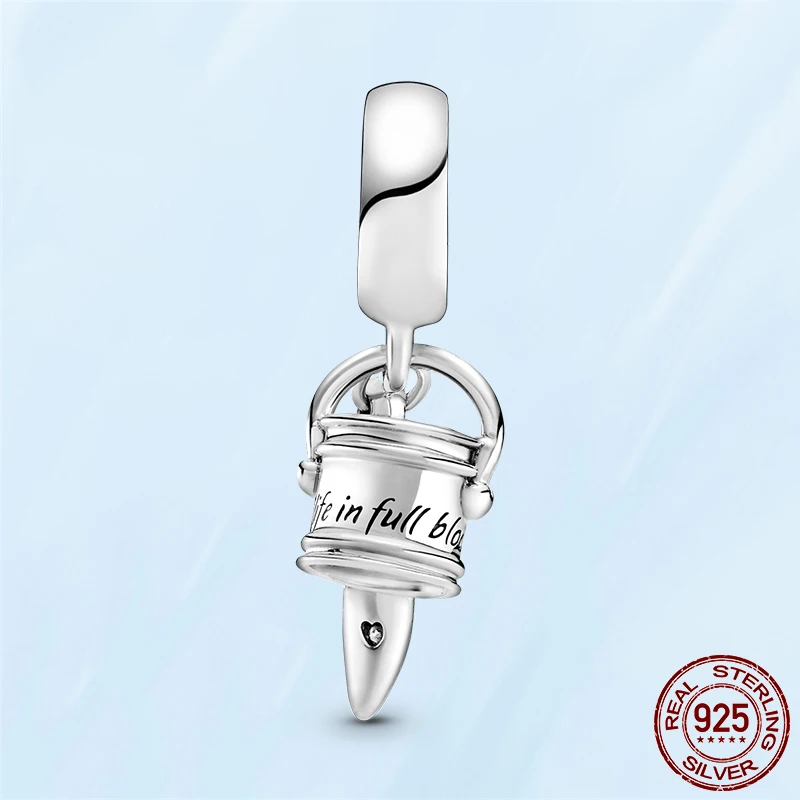 Watering Can & Trowel Dangle 925 Sterling Silver Charm fit Pan Bracelet Pendant Necklace Silver Jewelry Making
Watering Can & Trowel Dangle 925 Sterling Silver Charm fit Pan Bracelet Pendant Necklace Silver Jewelry Making