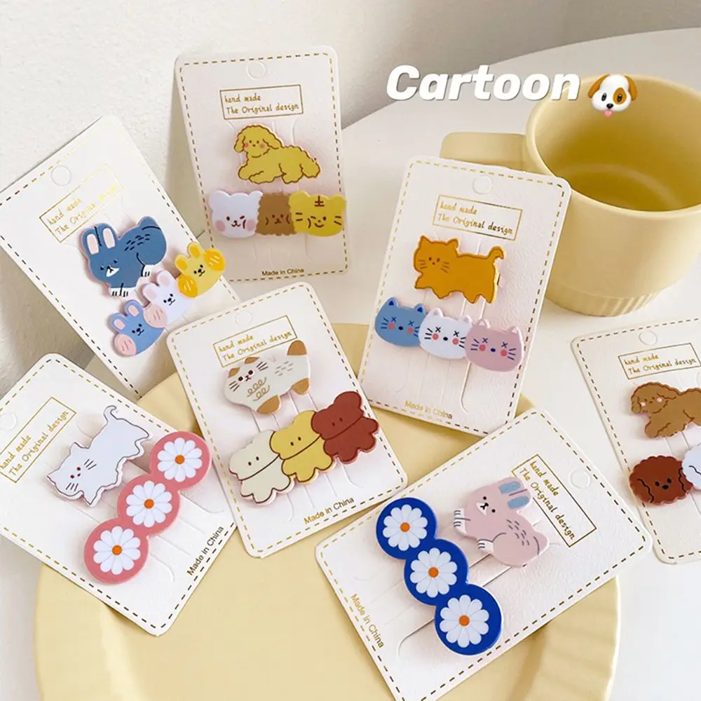 Cute Little Animal Hairpin Acrylic Duckbill Clip Children's Bangs Cartoon Broken Hair Side Hairpin Headdress
Cute Little Animal Hairpin Acrylic Duckbill Clip Children's Bangs Cartoon Broken Hair Side Hairpin Headdress