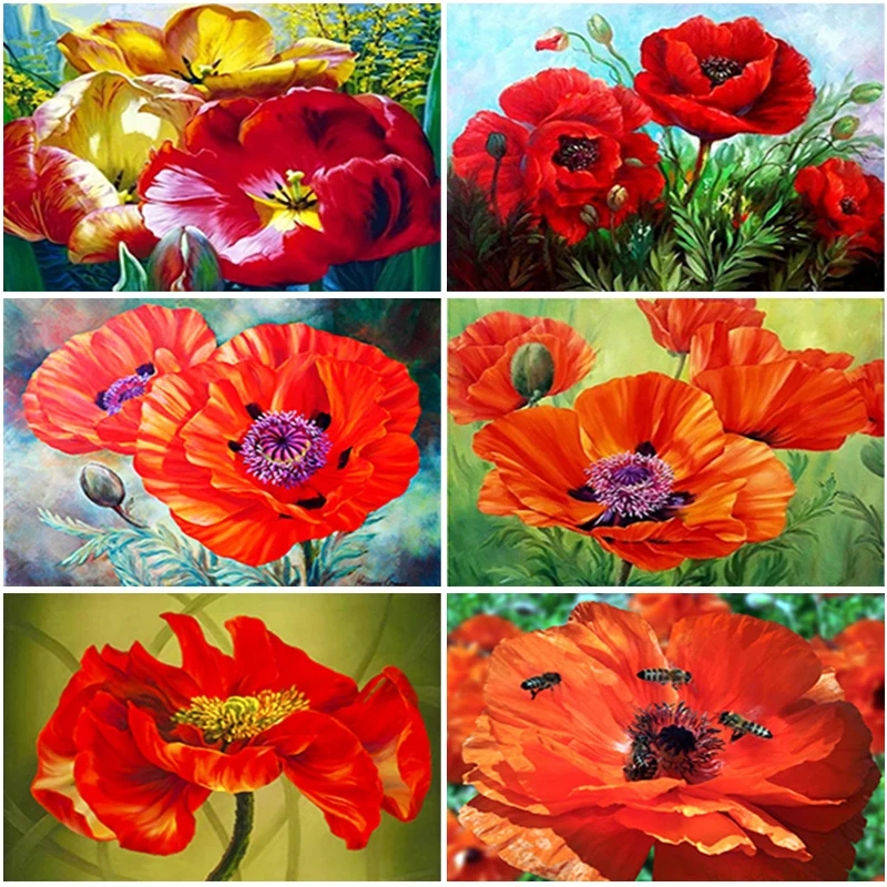 5D Diamond Painting Poppy Cross Stitch Diamond Embroidery Full Square Round Drill Display Diamond Mosaic Kit Scenery Wall Art
5D Diamond Painting Poppy Cross Stitch Diamond Embroidery Full Square Round Drill Display Diamond Mosaic Kit Scenery Wall Art
