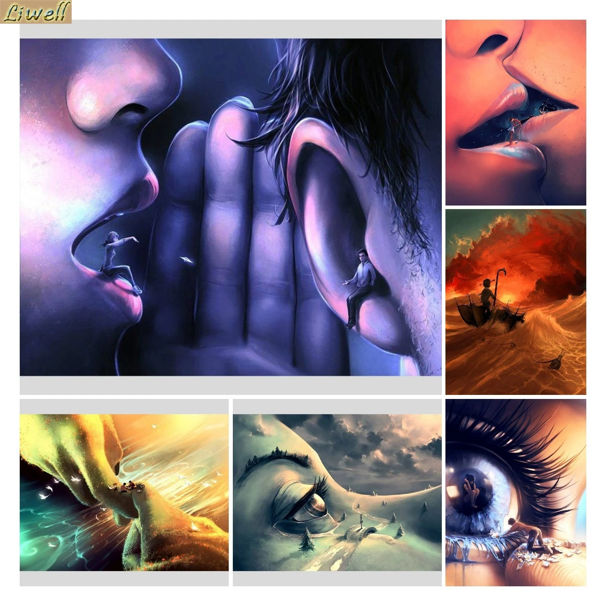 5d DIY Diamond Painting Abstract Imagination Creative Picture Embroidery Cross Stitch Kit Full Square Drill Wall Decor Crafts
5d DIY Diamond Painting Abstract Imagination Creative Picture Embroidery Cross Stitch Kit Full Square Drill Wall Decor Crafts