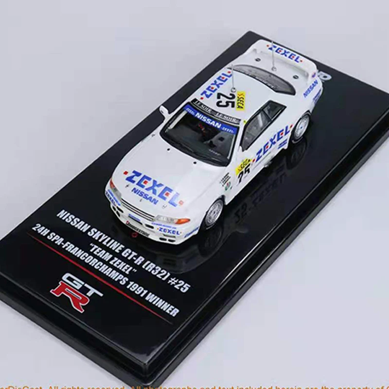 INNO 1/64 Model Car Nissan Skyline GT-R No#25 Team Zexel Alloy DieCast Model Collection Display Toys
INNO 1/64 Model Car Nissan Skyline GT-R No#25 Team Zexel Alloy DieCast Model Collection Display Toys
