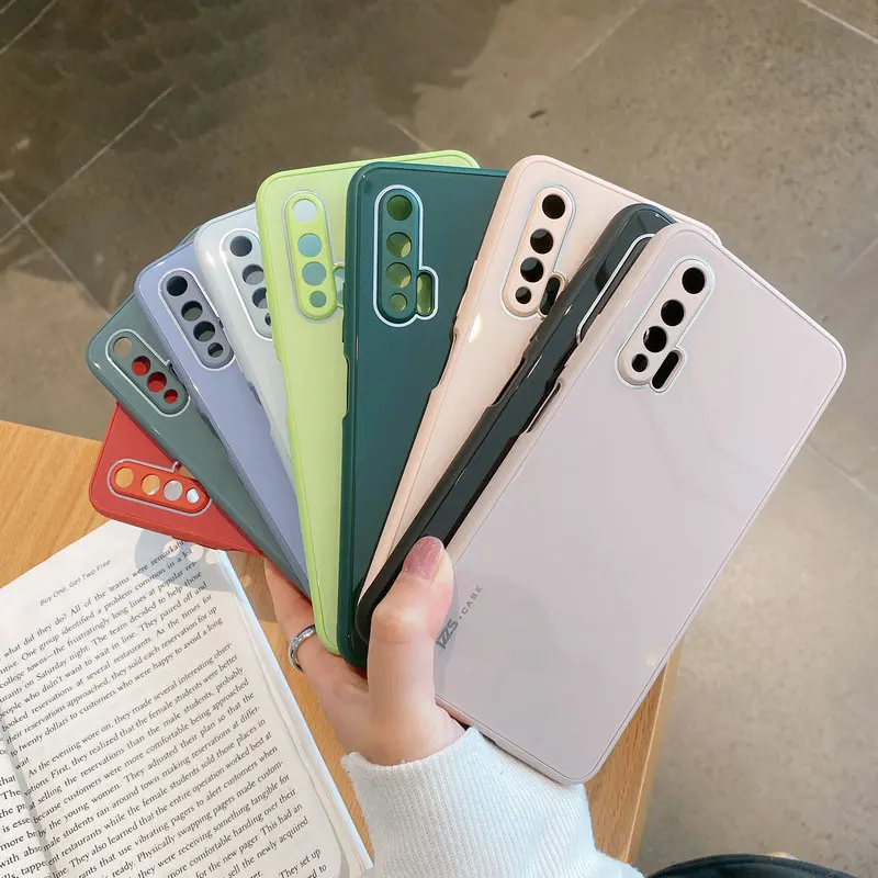 Tempered Glass Pure Color For Honor X10 30 30Pro Case For Huawei P40 Lite Mate 20 Mate 30 P30Pro Nova 7 Pro Cover Cases
Tempered Glass Pure Color For Honor X10 30 30Pro Case For Huawei P40 Lite Mate 20 Mate 30 P30Pro Nova 7 Pro Cover Cases