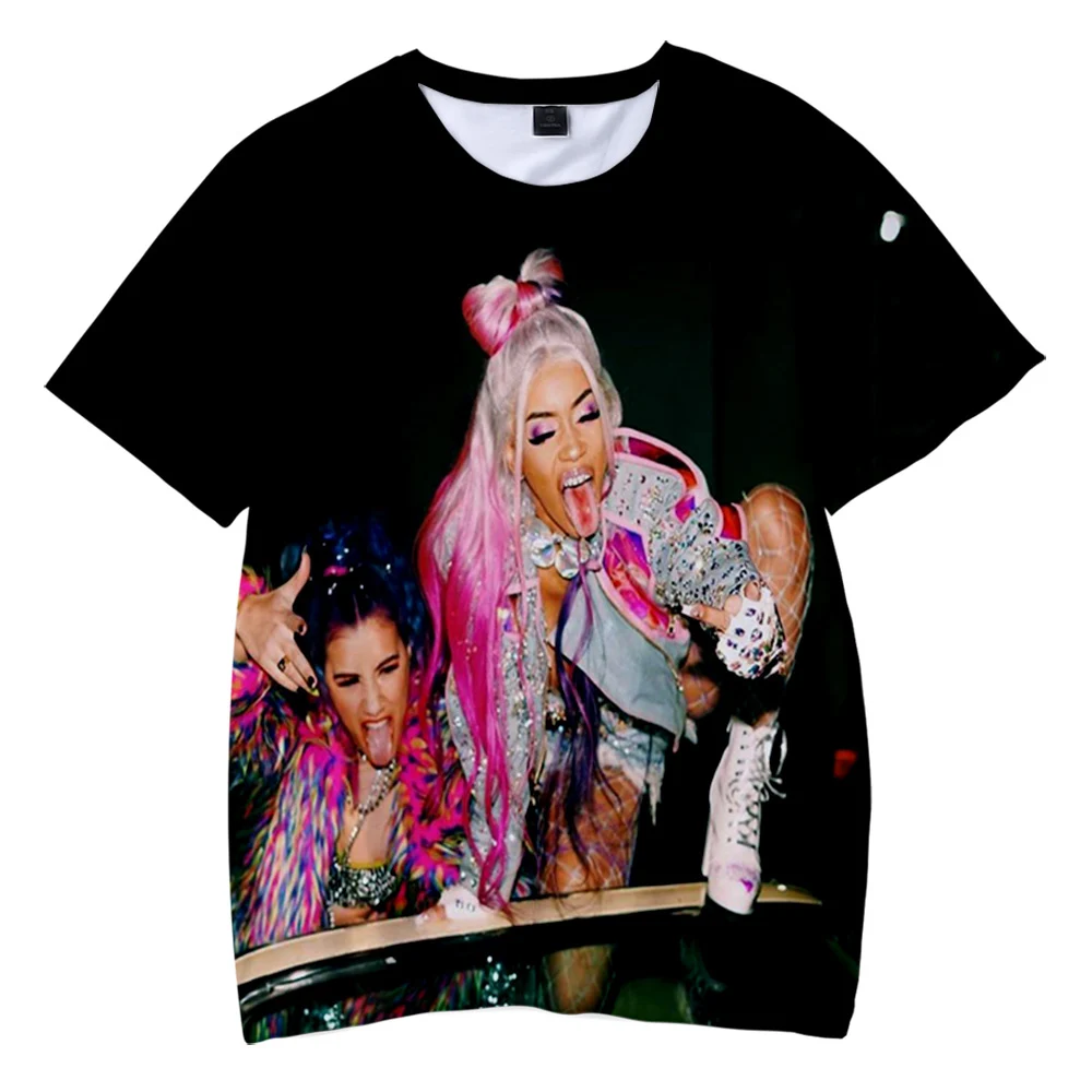 Singer Saweetie 3D Tshirt Harajuku Cool Print Short Sleeve T Shirt For Men And Women Streetwear Tops
Singer Saweetie 3D Tshirt Harajuku Cool Print Short Sleeve T Shirt For Men And Women Streetwear Tops