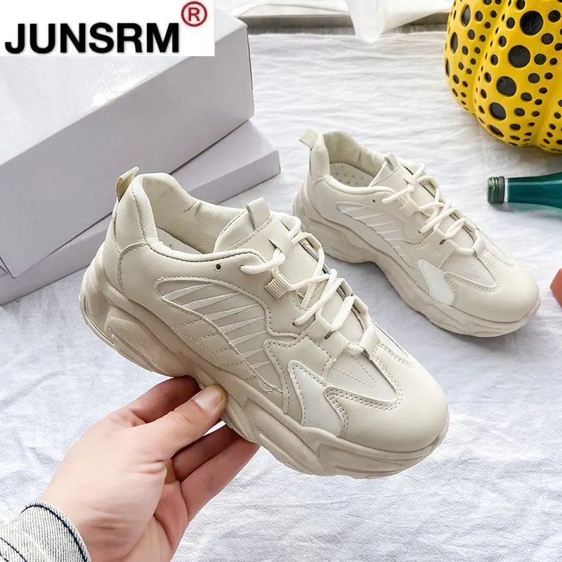 Women Platform Sneakers Leather Casual Ladies Chunky Shoes 2020 White Woman High Black Fashion Brand Thick Soled Wedge Sneakers 
Women Platform Sneakers Leather Casual Ladies Chunky Shoes 2020 White Woman High Black Fashion Brand Thick Soled Wedge Sneakers