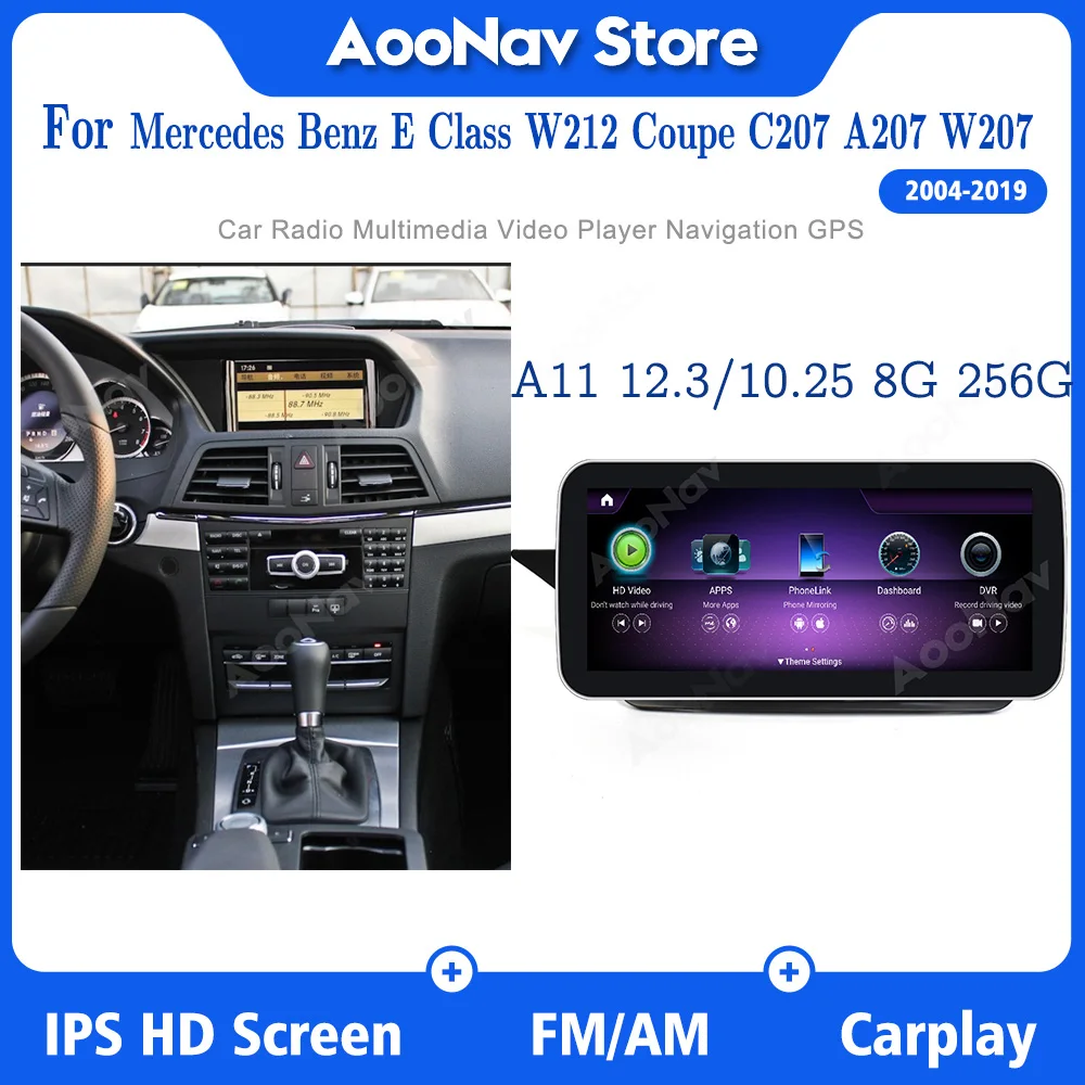 2Din Android 11.0 8+256GB Snapdragon 662 Car Radio GPS For Mercedes Benz E Class W212 Coupe C207 A207 W207 2009-2016 Multimedia
2Din Android 11.0 8+256GB Snapdragon 662 Car Radio GPS For Mercedes Benz E Class W212 Coupe C207 A207 W207 2009-2016 Multimedia