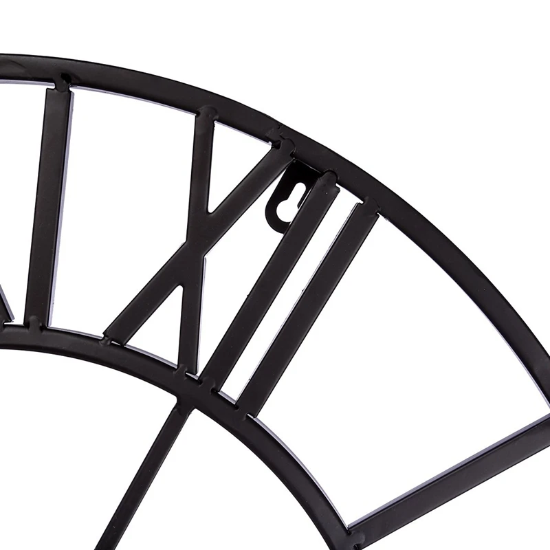 47CM Metal Wall Clock Vintage Hanging Wall Clock Silent Iron Roman Numeral Decorative Clock for Living Room Bedroom Kitchen Offi
47CM Metal Wall Clock Vintage Hanging Wall Clock Silent Iron Roman Numeral Decorative Clock for Living Room Bedroom Kitchen Offi