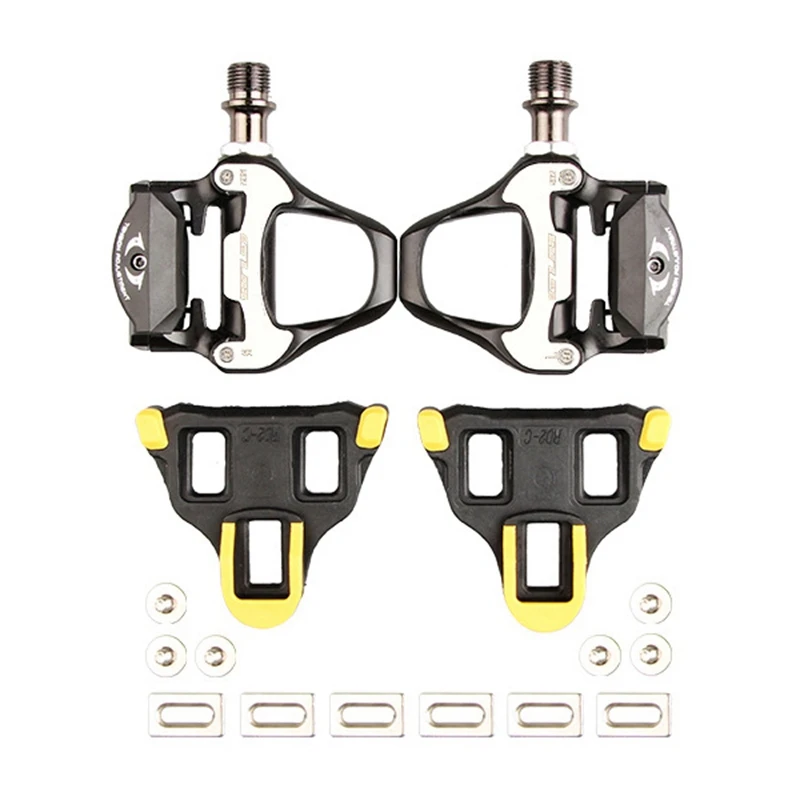 GUB Road Bike Pedal Bearing Pedals with Cleat Compatible with Look Cycling Pedals
GUB Road Bike Pedal Bearing Pedals with Cleat Compatible with Look Cycling Pedals