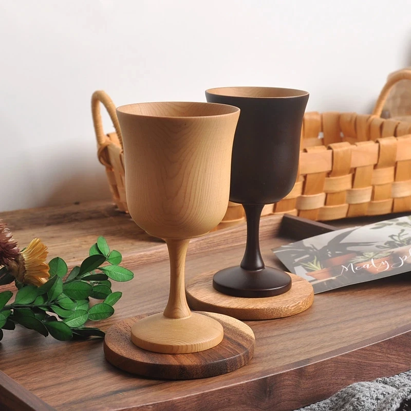 Wooden Coffee Mugs Elegant Cups Bear Mug Wooden Cup Wine Mug Hand-made Wooden Wine Goblet Water Cup
Wooden Coffee Mugs Elegant Cups Bear Mug Wooden Cup Wine Mug Hand-made Wooden Wine Goblet Water Cup
