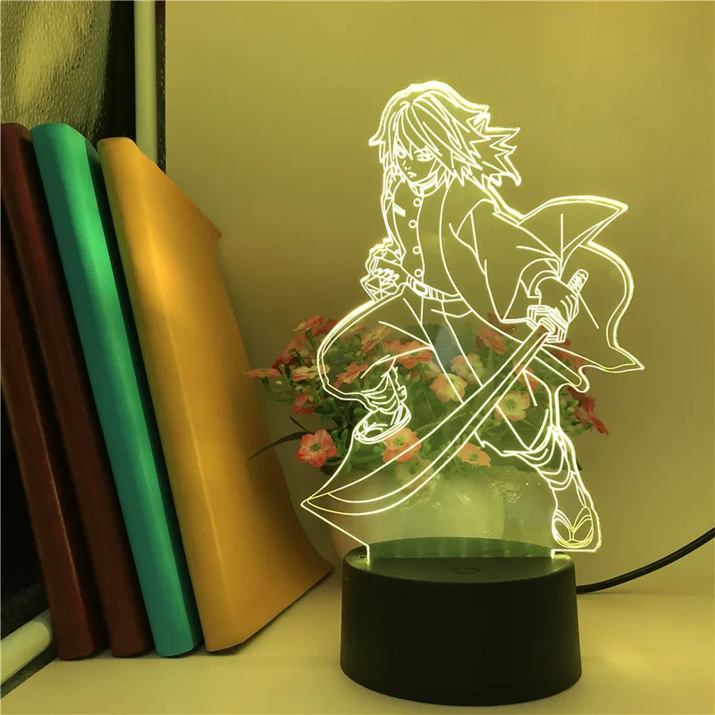 Светодиодный ночсветильник для детской комнаты Tomioka Giyuu, 3d-лампа для аниме фанатов, клинок демонов, атмосферсветильник с управлением через п...
Светодиодный ночсветильник для детской комнаты Tomioka Giyuu, 3d-лампа для аниме фанатов, клинок демонов, атмосферсветильник с управлением через п...