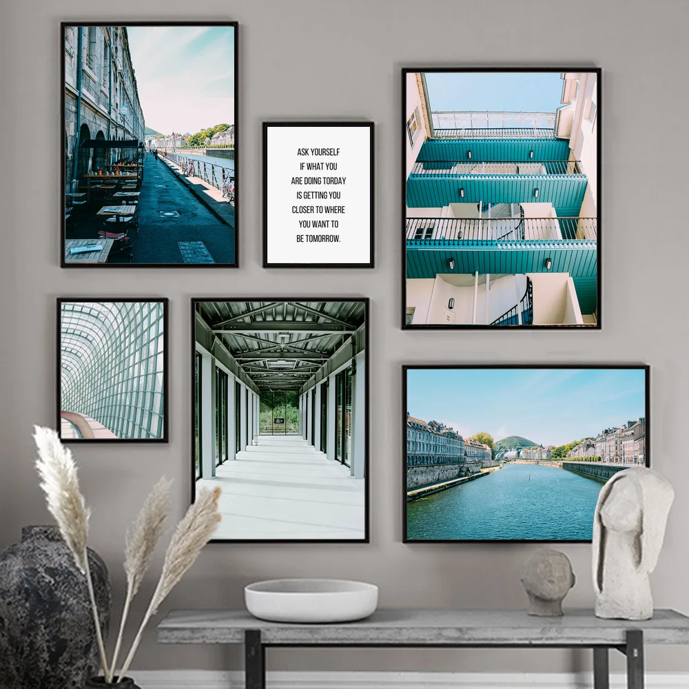 City Street River Building Landscape Wall Art Canvas Painting Nordic Posters And Prints Wall Pictures For Living Room Home Decor
City Street River Building Landscape Wall Art Canvas Painting Nordic Posters And Prints Wall Pictures For Living Room Home Decor