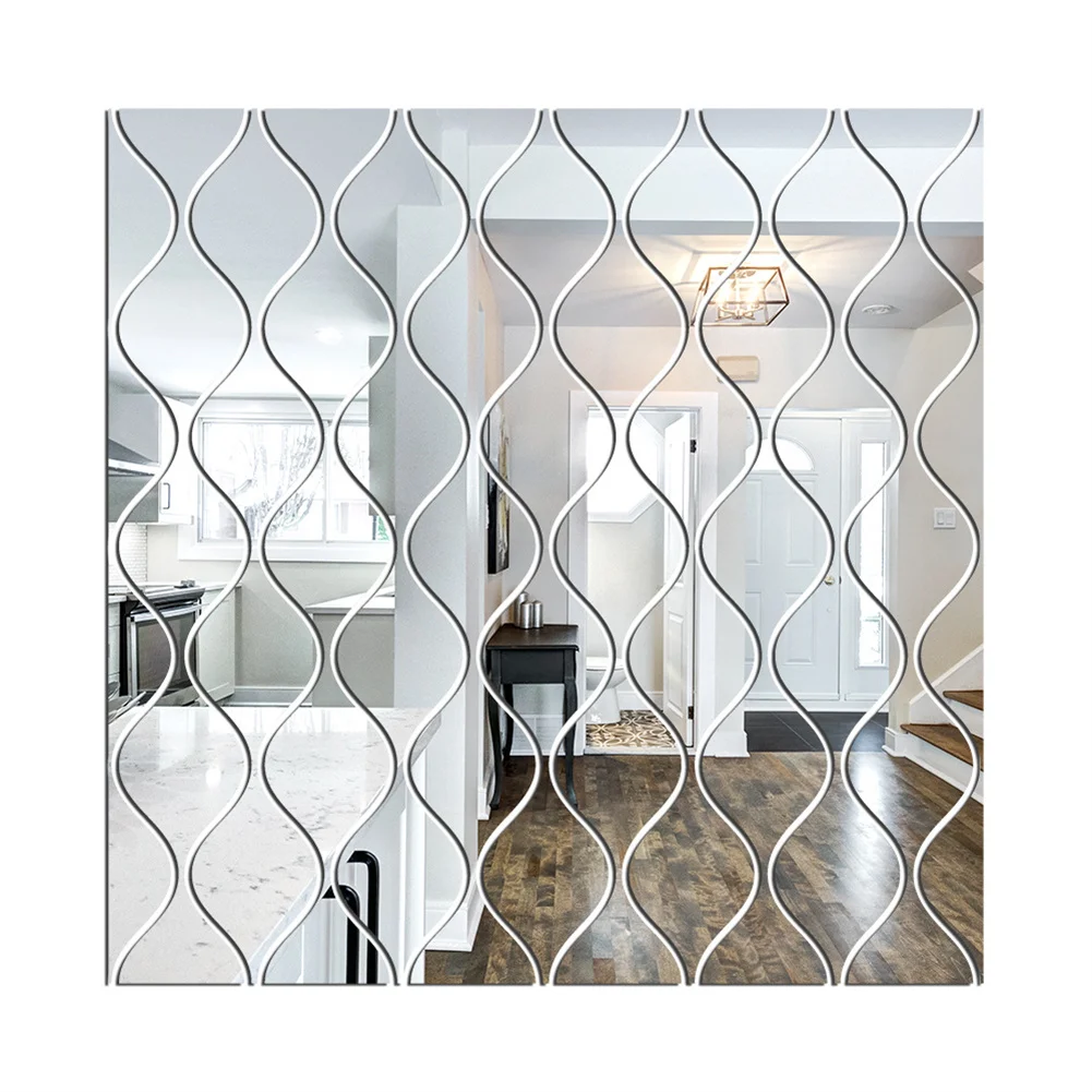 58Pcs DIY 3D Mirror Wall Stickers Diamonds Triangles Acrylic Wall Mirror Stickers For Kids Room Living Room Home Decor
58Pcs DIY 3D Mirror Wall Stickers Diamonds Triangles Acrylic Wall Mirror Stickers For Kids Room Living Room Home Decor