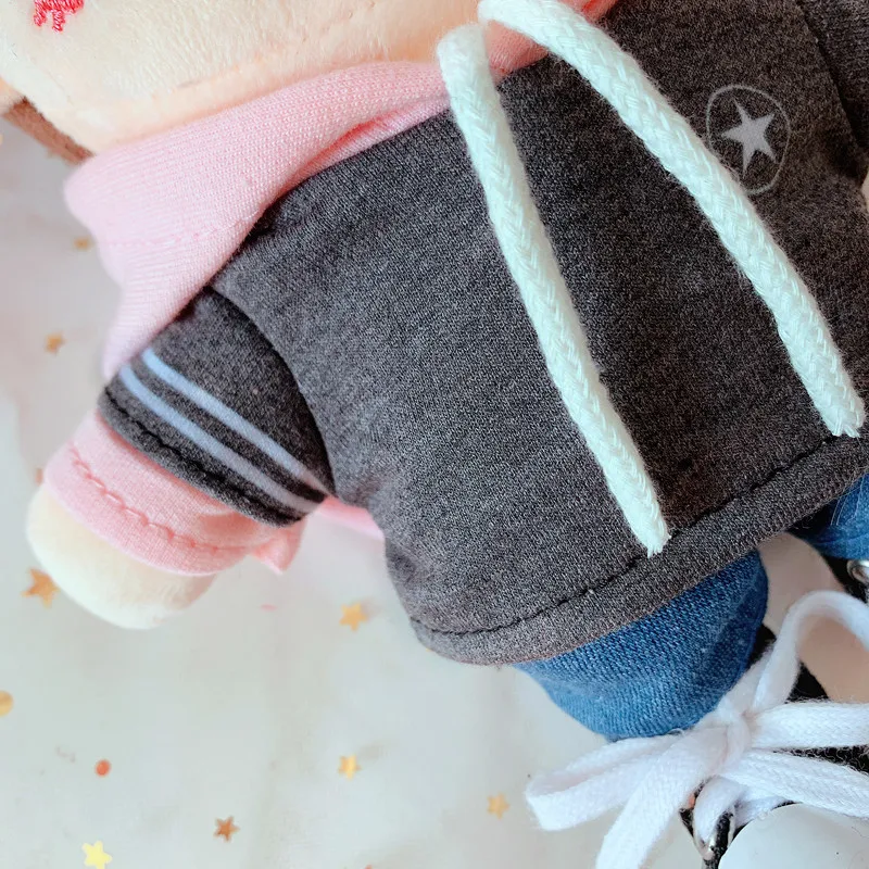 Xiao Zhan Idol Plush Doll Clothes Suit Stitching Guard Pants Suit 20cm Toy Clothes Doll Dress Up Clothing
Xiao Zhan Idol Plush Doll Clothes Suit Stitching Guard Pants Suit 20cm Toy Clothes Doll Dress Up Clothing