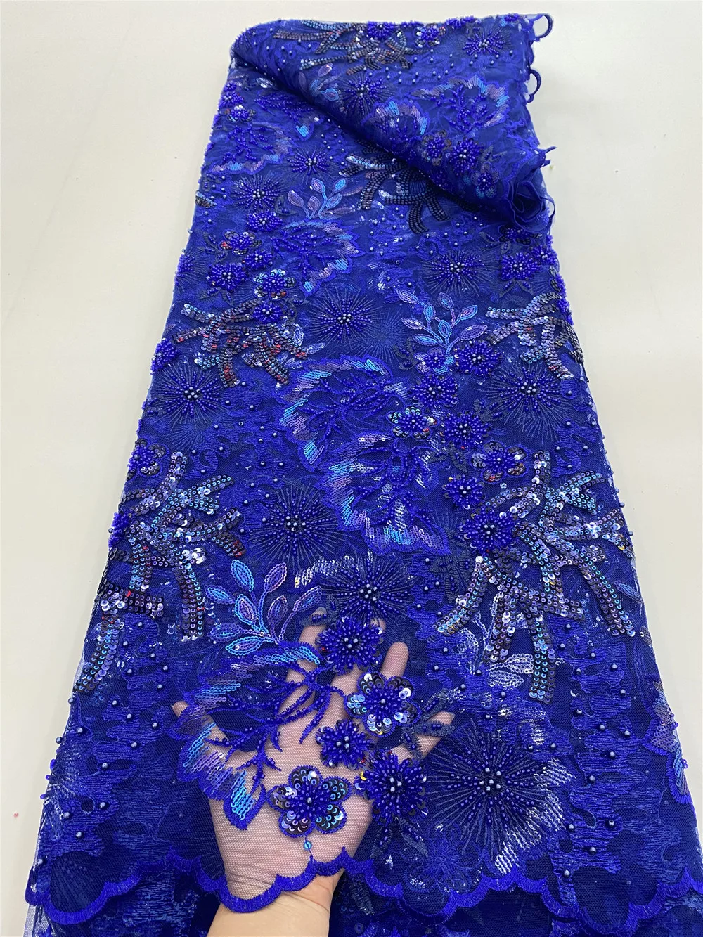 Luxury Sequins African Lace Fabric Heavy Heavy Manual Beads French Mesh Tulle Lace Fabric Nigerian Lace For Women Party Dress FJ
Luxury Sequins African Lace Fabric Heavy Heavy Manual Beads French Mesh Tulle Lace Fabric Nigerian Lace For Women Party Dress FJ