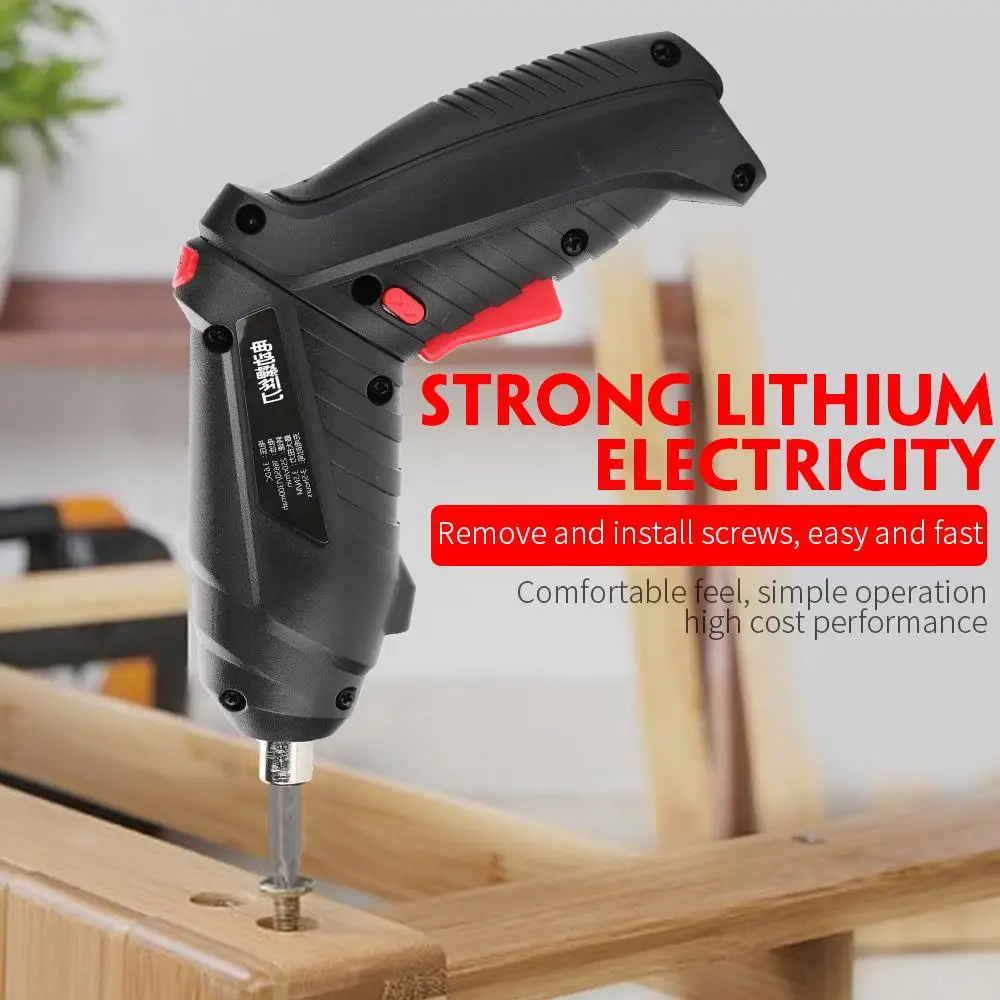 Practical Black Electric Drill Driver Electric Screw Driver Screwdriver LED Power Tools Grinding Portable 3.5N/N ABS Cutting
Practical Black Electric Drill Driver Electric Screw Driver Screwdriver LED Power Tools Grinding Portable 3.5N/N ABS Cutting