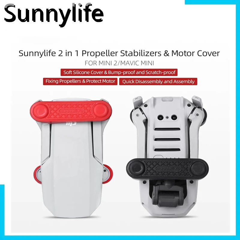 Sunnylife 2 in 1 Propeller Stabilizer Motor Cover Scratch-proof Soft Silicone Propeller Motor Protector for Mini 2/Mavic Mini/SE
Sunnylife 2 in 1 Propeller Stabilizer Motor Cover Scratch-proof Soft Silicone Propeller Motor Protector for Mini 2/Mavic Mini/SE