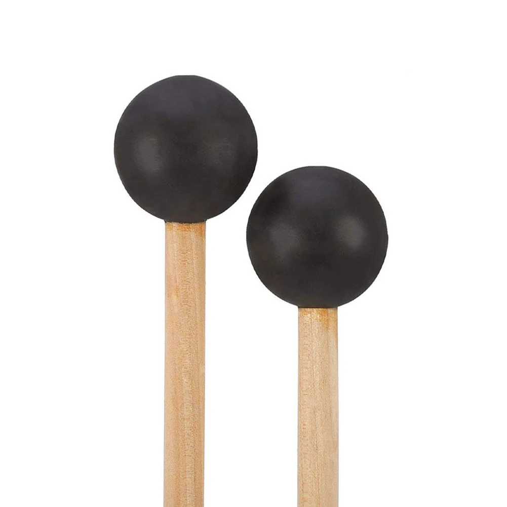 NEW 1 Pair Rubber Mallet Percussion Bell Mallets Glockenspiel Sticks with Wood Handle
NEW 1 Pair Rubber Mallet Percussion Bell Mallets Glockenspiel Sticks with Wood Handle