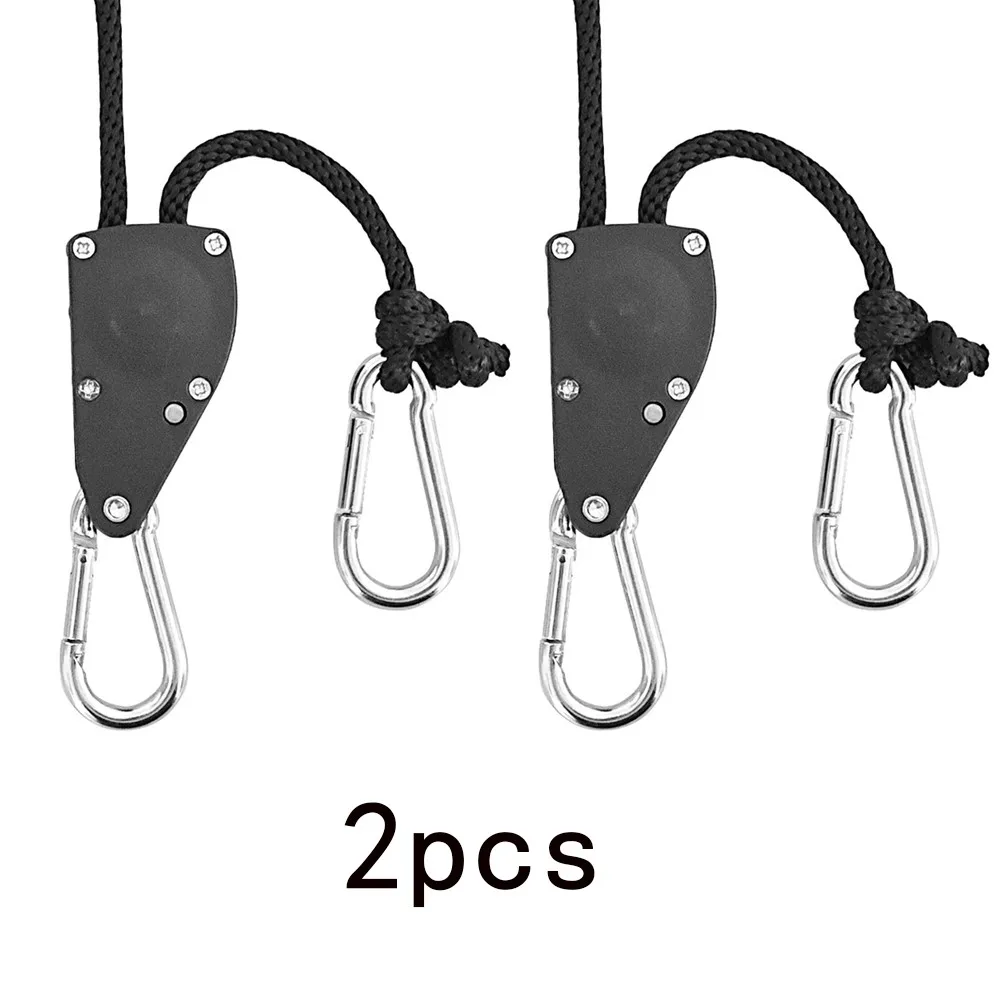 2pcs Rope Ratchet Adjustable Light Hanger Tent Carbon Filter Hydroponic Grow Tent Light Lanyard Outdoor Camping Accessories
2pcs Rope Ratchet Adjustable Light Hanger Tent Carbon Filter Hydroponic Grow Tent Light Lanyard Outdoor Camping Accessories