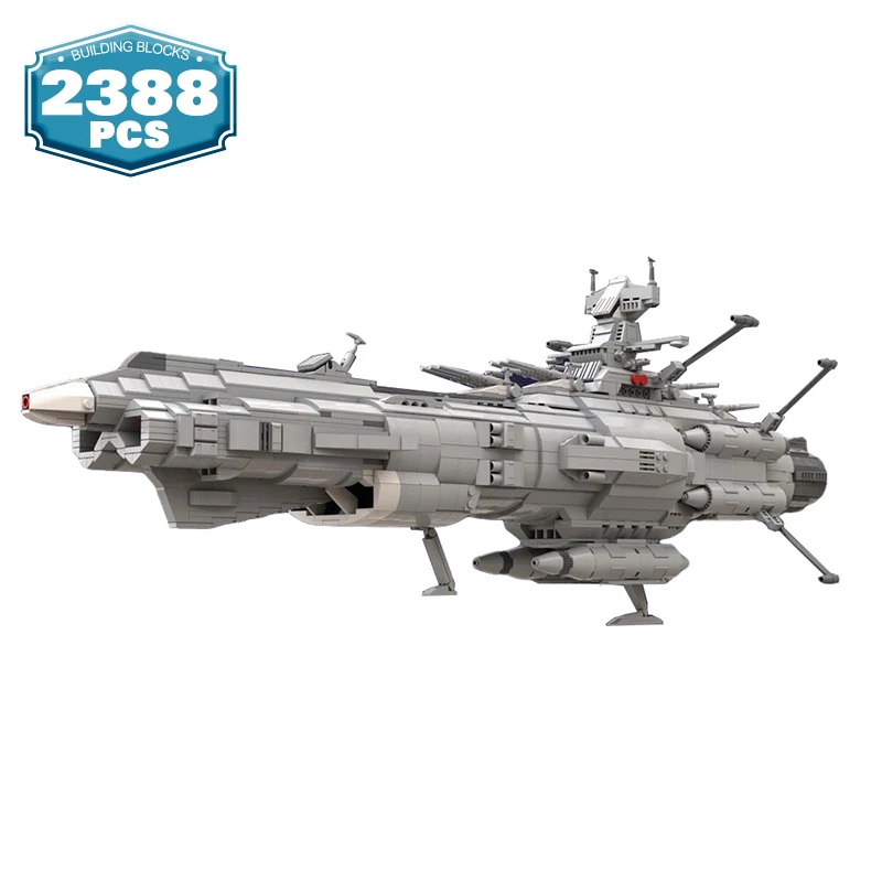 Новый военный корабль Moc Space Battleship Andromedaed космический корабль Классический Аниме строительные блоки конструктор космический корабль военны...
Новый военный корабль Moc Space Battleship Andromedaed космический корабль Классический Аниме строительные блоки конструктор космический корабль военны...