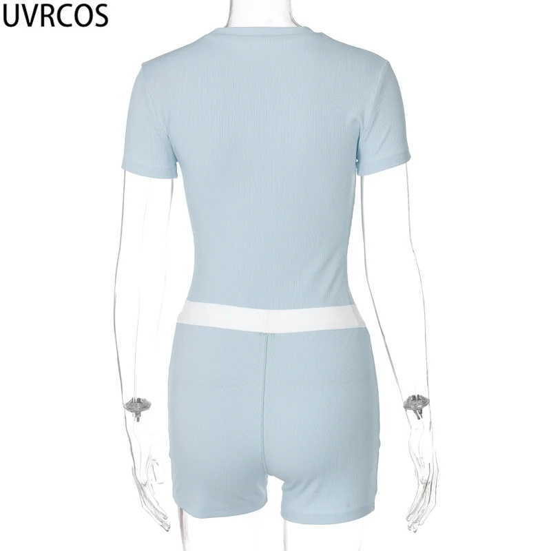 UVRCOS Combinaison Femme Shorts Sets Summer Y2K Clothes Solid Patchwork Outdoor Workout Fitness Two Piece Set Womens Sport Suits
UVRCOS Combinaison Femme Shorts Sets Summer Y2K Clothes Solid Patchwork Outdoor Workout Fitness Two Piece Set Womens Sport Suits