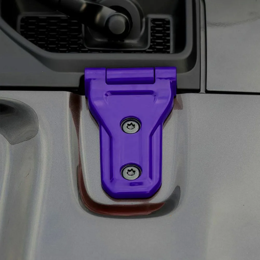 Purple Engine Hood Hinge Decor Cover Trim Accessories ABS Car Accessories Decoration Stickers For 2018+ Jeep Wrangler JL
Purple Engine Hood Hinge Decor Cover Trim Accessories ABS Car Accessories Decoration Stickers For 2018+ Jeep Wrangler JL