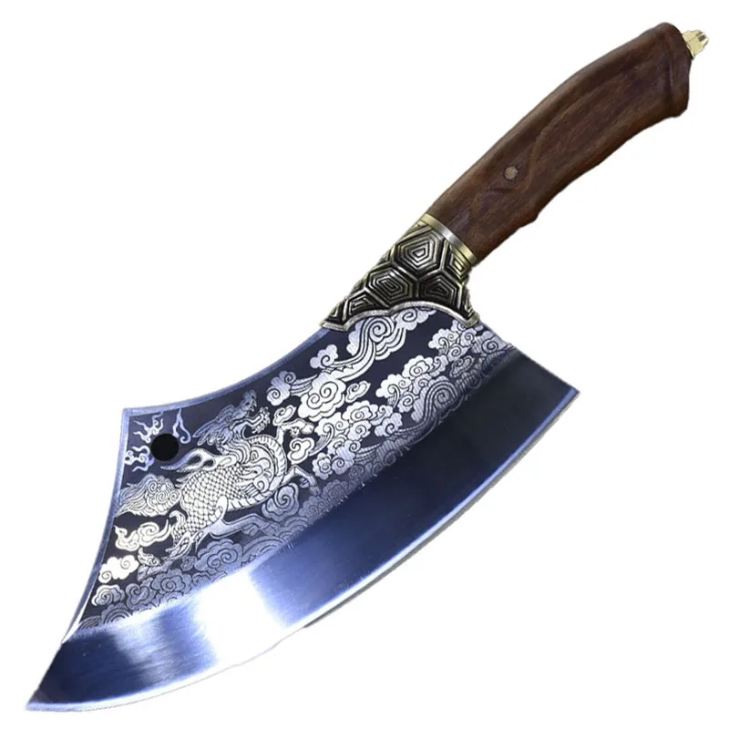 Нож Longquan с фиксированным лезвием 9,5 дюйма, нож для нарезки мясника, измельчителя, кованые кухонные ножи ручной работы, инструменты для мяса и... 
Нож Longquan с фиксированным лезвием 9,5 дюйма, нож для нарезки мясника, измельчителя, кованые кухонные ножи ручной работы, инструменты для мяса и...