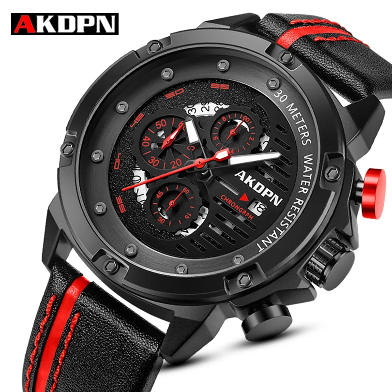 AKDPN Fashion Date Quartz Men Watches Top Brand Luxury Male Clock Chronograph Sport Mens Wrist Watch Hodinky Relogio Masculino
AKDPN Fashion Date Quartz Men Watches Top Brand Luxury Male Clock Chronograph Sport Mens Wrist Watch Hodinky Relogio Masculino