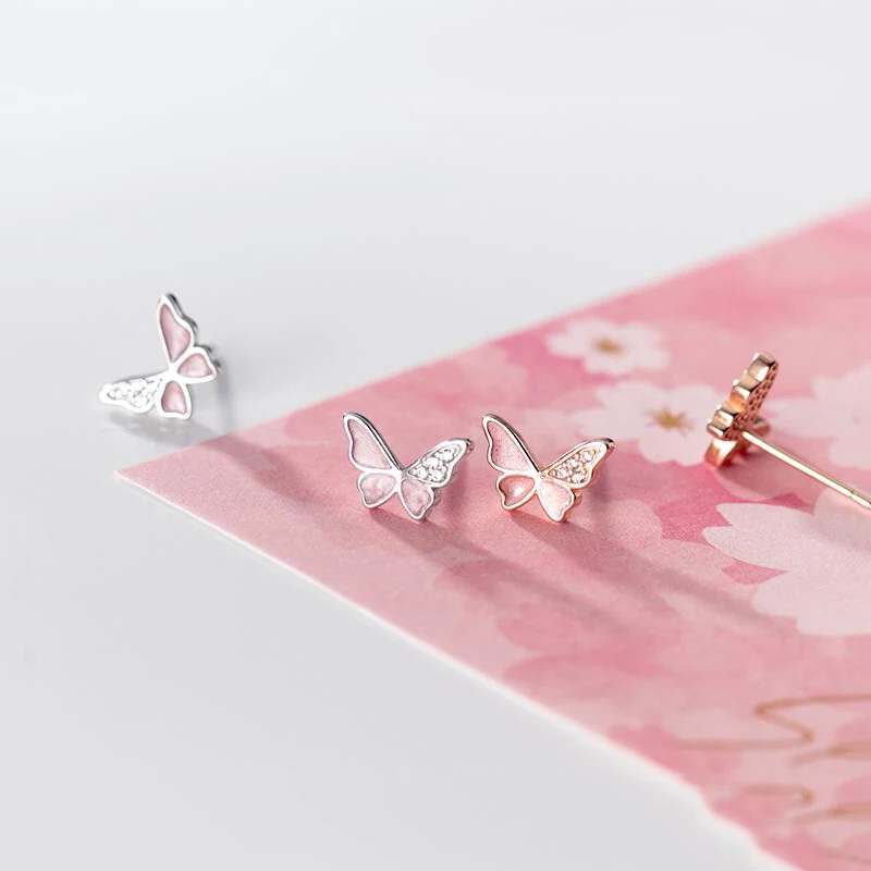 INZATT Real 925 Sterling Silver Zircon Enamel Butterfly Stud Earrings For Fashion Women Bohemian Fine Jewelry Accessories Gift
INZATT Real 925 Sterling Silver Zircon Enamel Butterfly Stud Earrings For Fashion Women Bohemian Fine Jewelry Accessories Gift