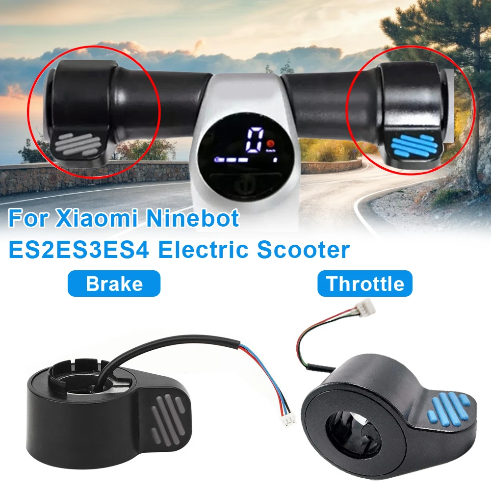 Electric Scooter Accelerator Throttle Brake Thumb Throttle for XIAOMI Ninebot ES1 ES2 ES3 ES4 Scooter Parts & Accessories
Electric Scooter Accelerator Throttle Brake Thumb Throttle for XIAOMI Ninebot ES1 ES2 ES3 ES4 Scooter Parts & Accessories