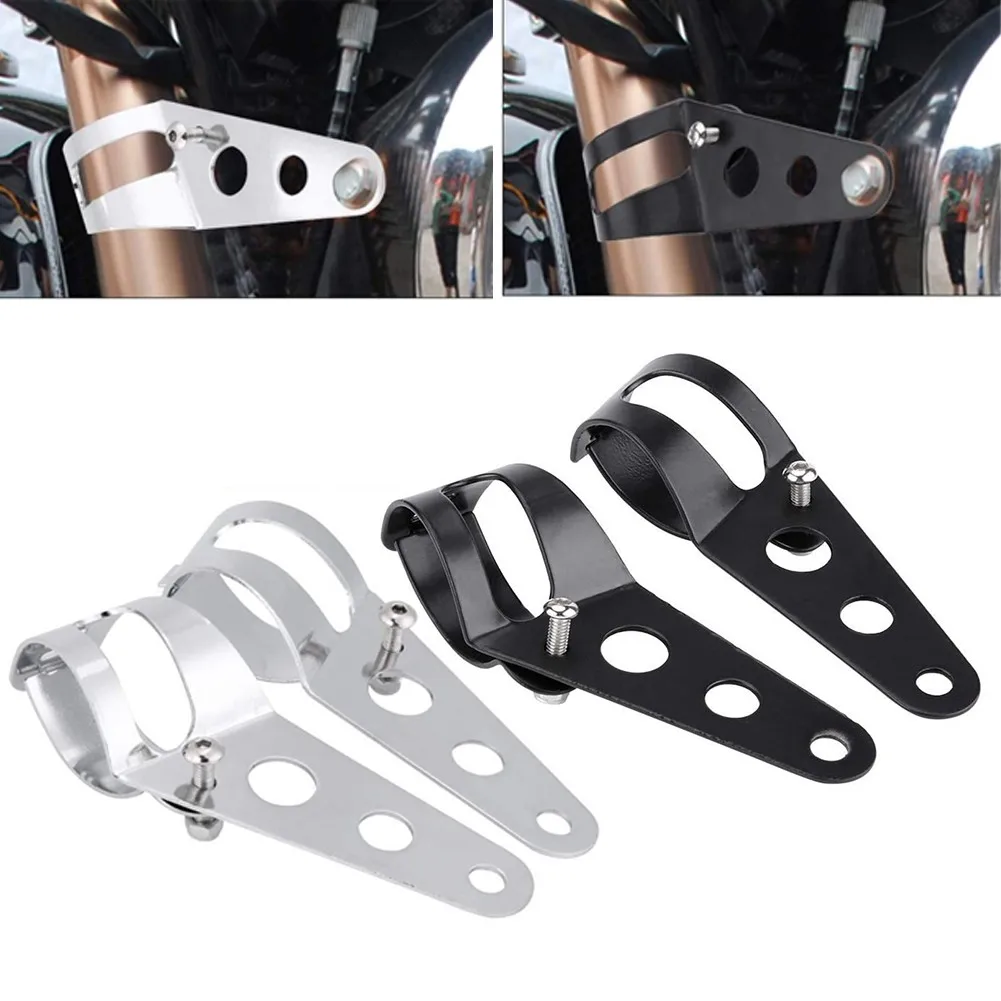 1 Set Cafe Race-r Motorcycle Headlight Bracket LED Headlamp Mount Bracket Retro Motorbike Accessories
1 Set Cafe Race-r Motorcycle Headlight Bracket LED Headlamp Mount Bracket Retro Motorbike Accessories