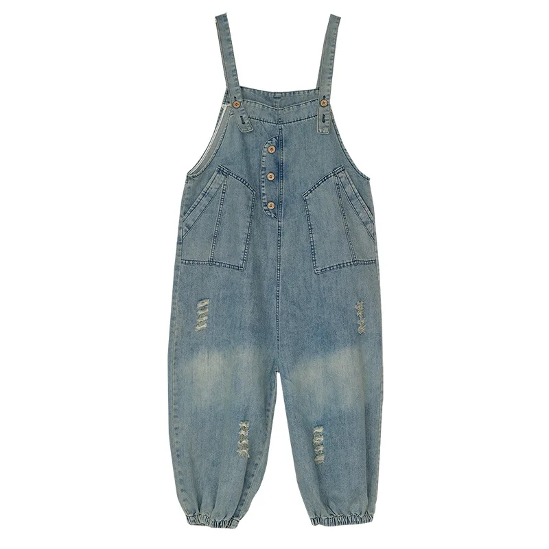 Max LuLu Summer New Fashion 2021 Womens Vintage Ripped Casual Overalls Ladies Blue Denim Pants Girls Oversized Holes Trousers
Max LuLu Summer New Fashion 2021 Womens Vintage Ripped Casual Overalls Ladies Blue Denim Pants Girls Oversized Holes Trousers