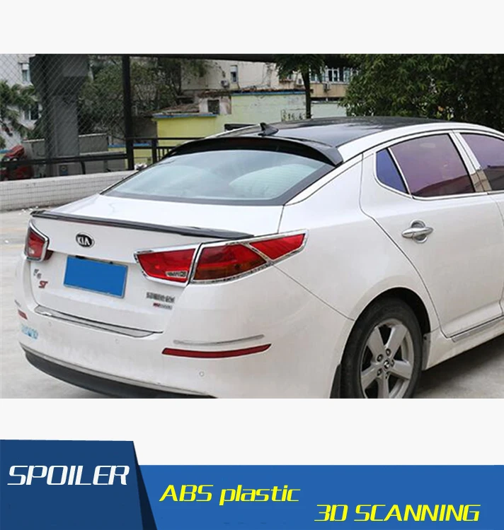 Спойлер на крышу для kia K5 Optima задний спойлер из АБС материала заднего крыла