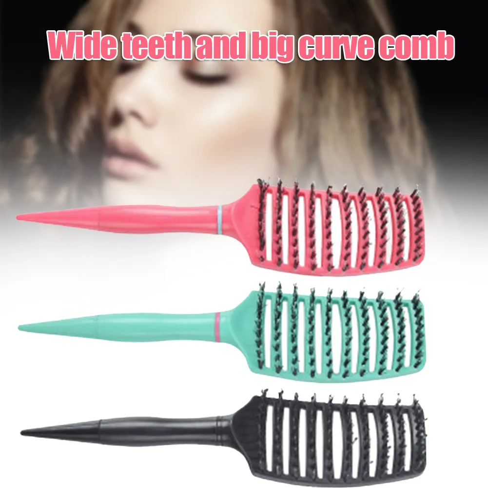 Hair Scalp Massage Comb Large Curved Wide Tooth Hairbrush Curly Detangle Hair Brush for Salon Hairdressing Styling Tool
Hair Scalp Massage Comb Large Curved Wide Tooth Hairbrush Curly Detangle Hair Brush for Salon Hairdressing Styling Tool