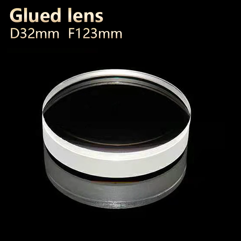 Glue lenses Microscope eyepiece telescope Achromatic DIY Photo agglutination stage lights D32mm F123mm 
Glue lenses Microscope eyepiece telescope Achromatic DIY Photo agglutination stage lights D32mm F123mm