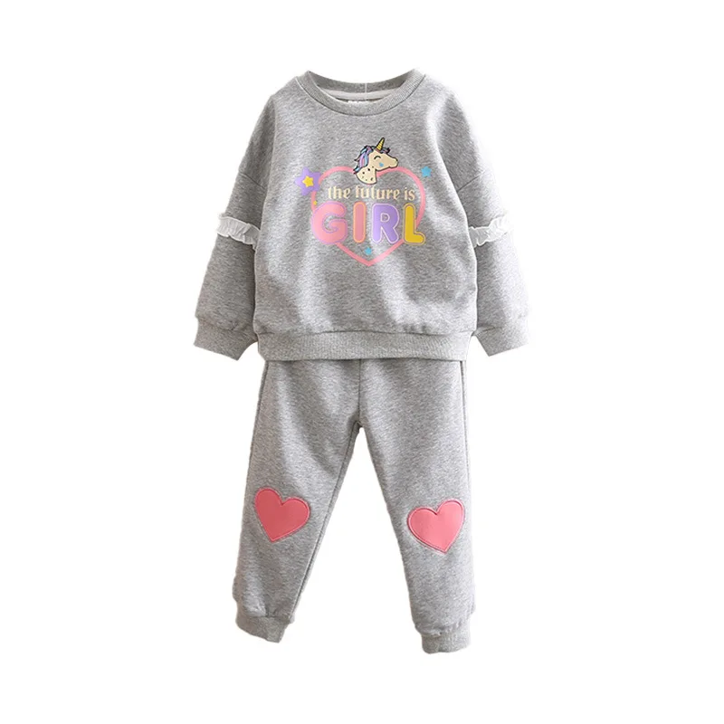 Girls Clothing Set Cartoon Horse Sweatshirt Pant 2 Piece Suits for Girl Spring Fall Casual Children Tracksuits Kids Sportswear
Girls Clothing Set Cartoon Horse Sweatshirt Pant 2 Piece Suits for Girl Spring Fall Casual Children Tracksuits Kids Sportswear