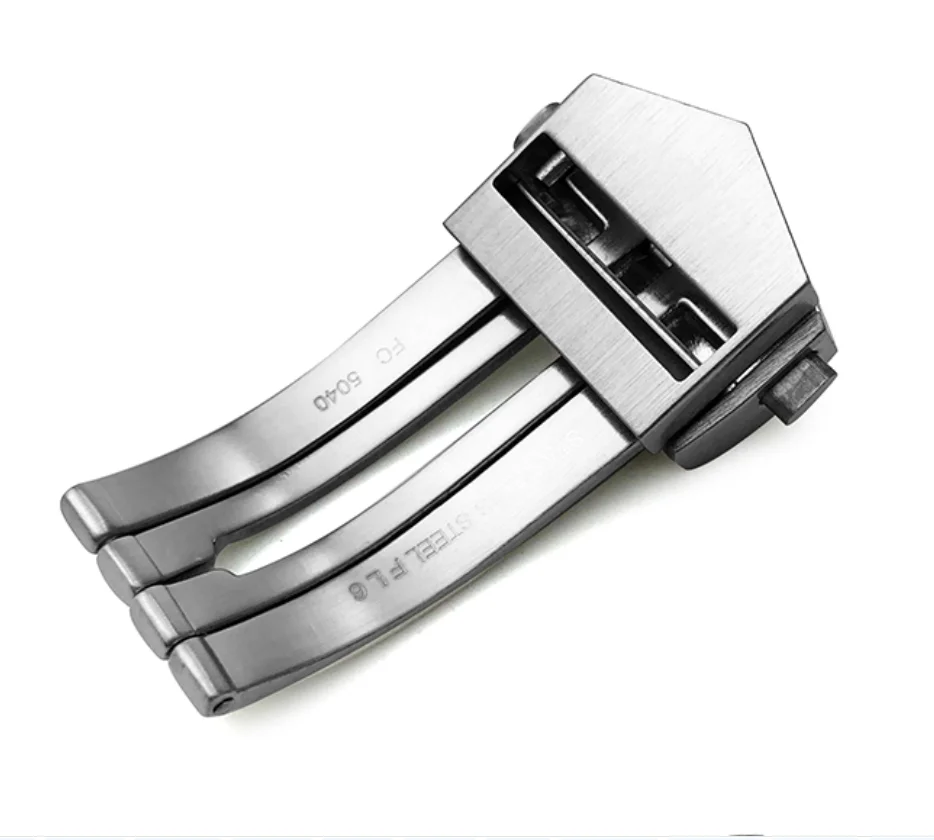 18mm Stainless Steel Deployment Buckle Replacement for TAG Heuer Rubber Watch Band Leather Strap Black Silver Folding buckle
18mm Stainless Steel Deployment Buckle Replacement for TAG Heuer Rubber Watch Band Leather Strap Black Silver Folding buckle