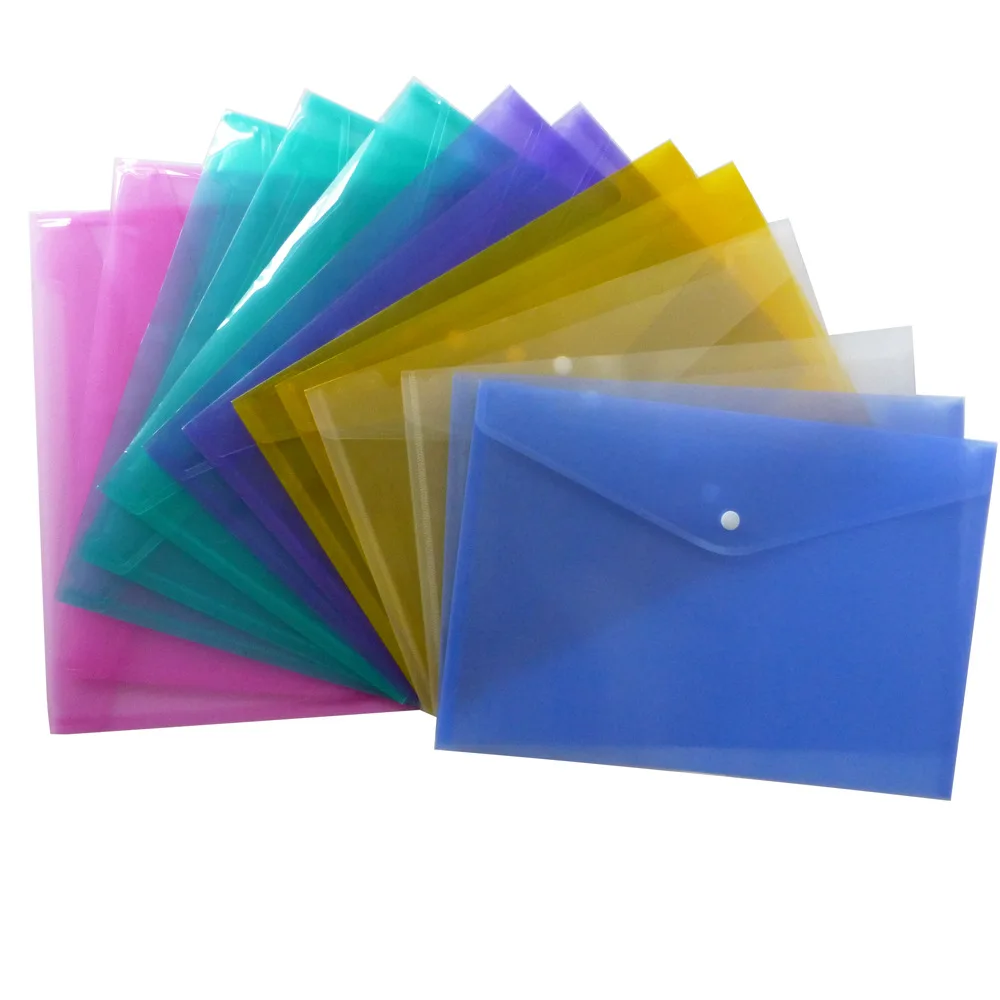 A4 Clear Document Bag Paper File Folder Stationery School Office Case PP 6colors
A4 Clear Document Bag Paper File Folder Stationery School Office Case PP 6colors