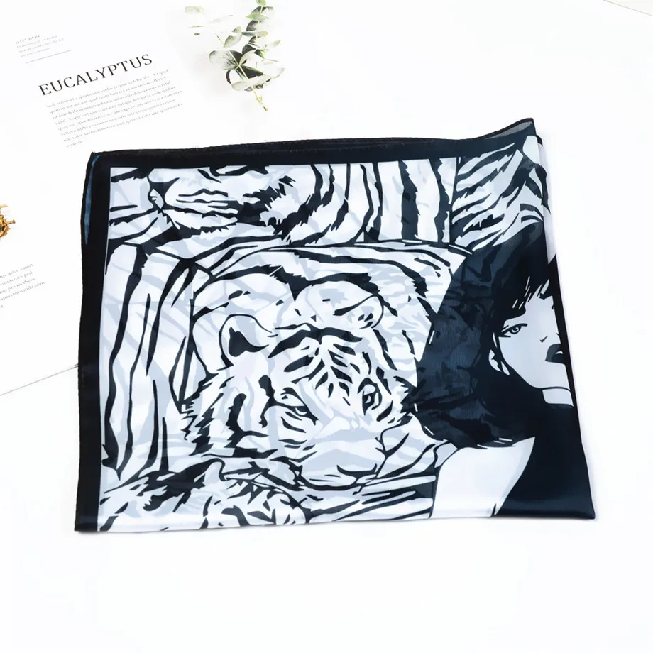 53cm Luxury Brand Tiger Square Silk Scarves Women Animal Trainer Kerchief Summer Neckerchief Spring Scarves For Ladies
53cm Luxury Brand Tiger Square Silk Scarves Women Animal Trainer Kerchief Summer Neckerchief Spring Scarves For Ladies