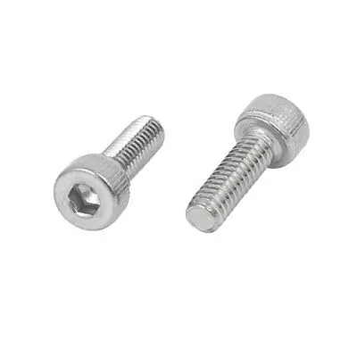 M4x12mm Thread 304 Stainless Steel Hex Socket Head Cap Screw Bolt DIN912 120pcs
M4x12mm Thread 304 Stainless Steel Hex Socket Head Cap Screw Bolt DIN912 120pcs