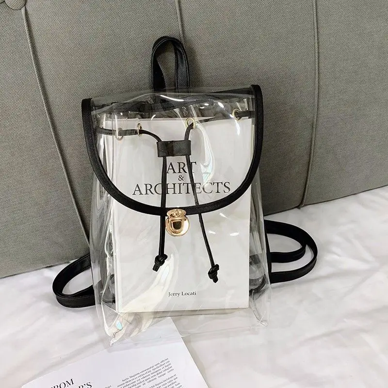 Backpack for Girls 2020 Summer New Fashion All -Match Transparent Jelly Korean Style Student Trendy Small Backpack
Backpack for Girls 2020 Summer New Fashion All -Match Transparent Jelly Korean Style Student Trendy Small Backpack
