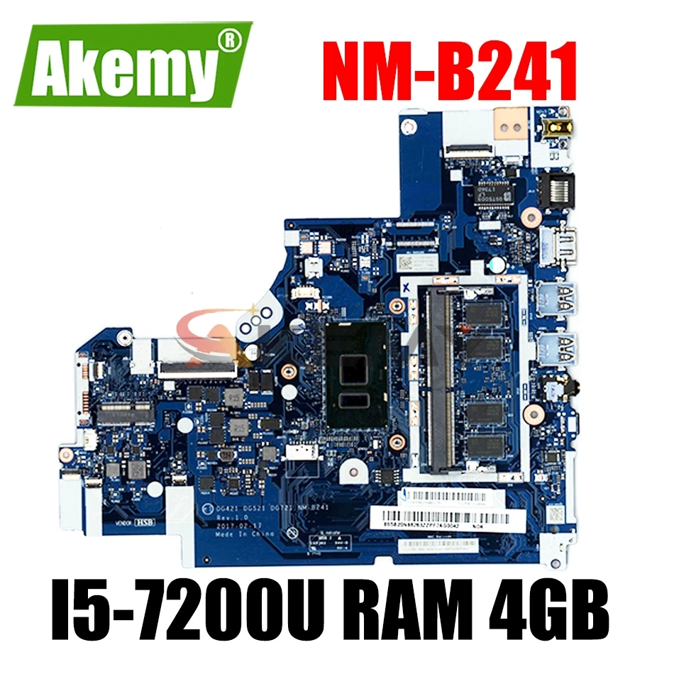 For Lenovo 320-15ISK 320-15IKB 320-17IKB notebook motherboard DG421 DG521 DG721 NM-B241 W/ I5-7200U RAM 4GB 100% fully Tested
For Lenovo 320-15ISK 320-15IKB 320-17IKB notebook motherboard DG421 DG521 DG721 NM-B241 W/ I5-7200U RAM 4GB 100% fully Tested