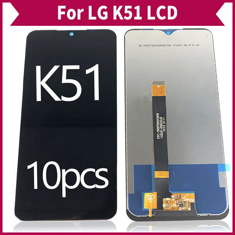 10Pcs/Lot For LG K51 LCD Screen Display With Touch Digitizer Assembly K500 kK500um
10Pcs/Lot For LG K51 LCD Screen Display With Touch Digitizer Assembly K500 kK500um