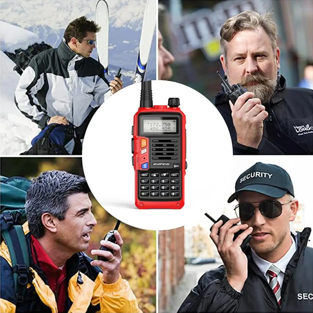 2021 BaoFeng UV-S9 Plus Tri-Band 10W 2Pcs Antenna 136-174Mhz/220-225Mhz/400-520Mhz 10km Long Range Portable Walkie Talkie
2021 BaoFeng UV-S9 Plus Tri-Band 10W 2Pcs Antenna 136-174Mhz/220-225Mhz/400-520Mhz 10km Long Range Portable Walkie Talkie